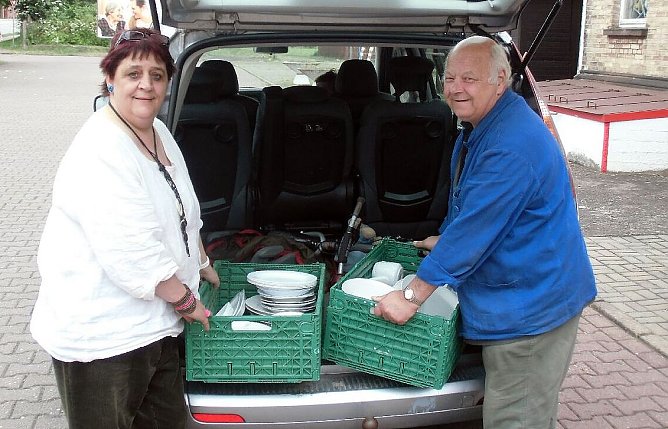 Jede Menge Porzellan (Foto: F. Tuschy)