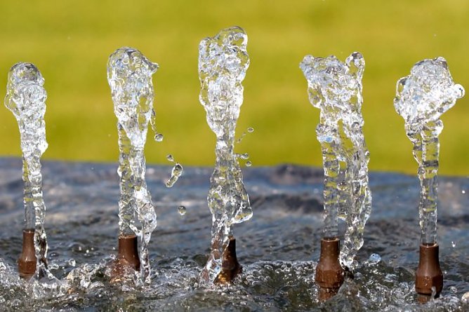 Wasserspiel (Foto: Nordbrand)
