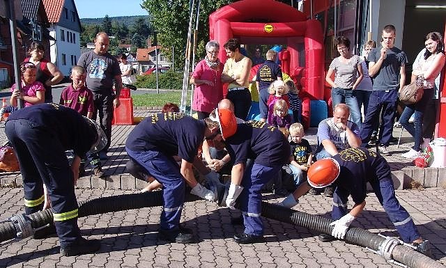 Jede Menge Spaß - auch beim Wettkampf (Foto: Ch. Burkert) Jede Menge Spaß - auch beim Wettkampf (Foto: Ch. Burkert)