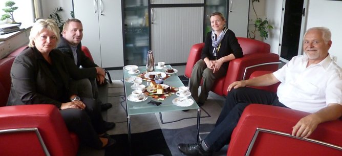 Zu Gast bei Familie Ostermann (Foto: FDP)