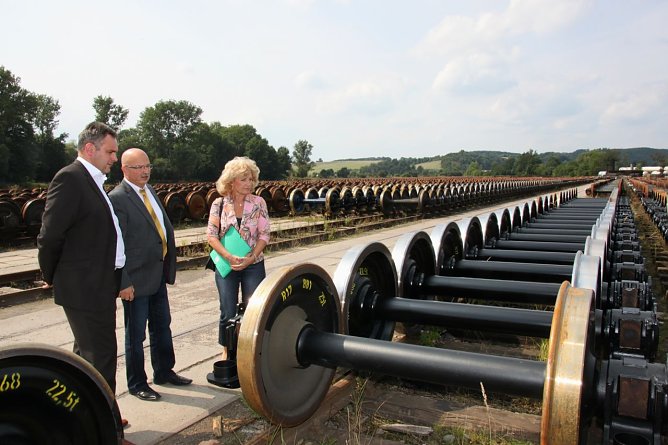 Keller unterwegs im Landkreis (Foto: J. Piper) Keller unterwegs im Landkreis (Foto: J. Piper)