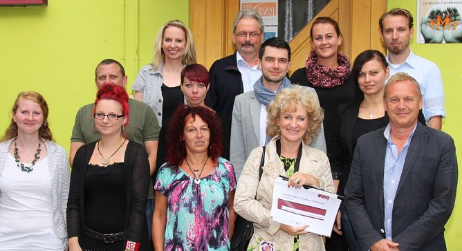 Wollen benachteiligten Menschen helfen (Foto: J. Piper)