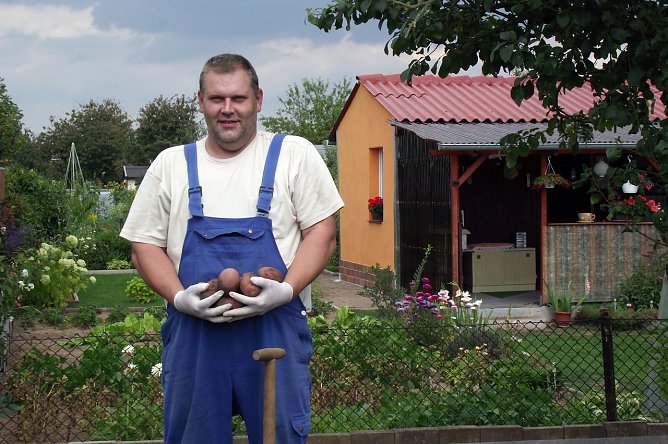 Aus eigener Ernte (Foto: K. Frank) Aus eigener Ernte (Foto: K. Frank)