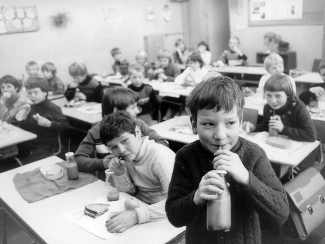 Die Milchtrinker (Foto: H.P. Wolff)