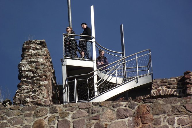 Aussichtsplattform (Foto: K. Frank) Aussichtsplattform (Foto: K. Frank)