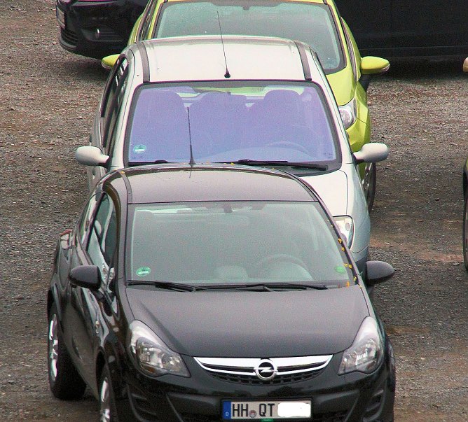 Einfach zugeparkt (Foto: Peter Blei)