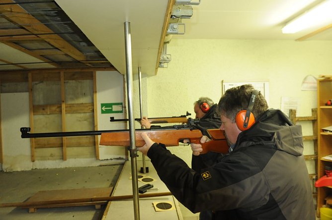 Unter Waffen? (Foto: W. Hasselbach)