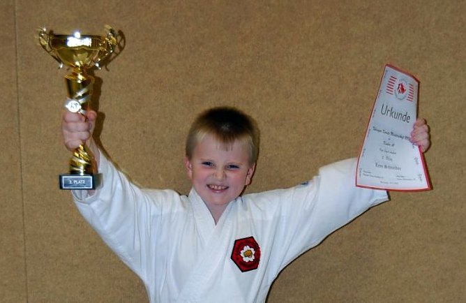 Vizemeister im Karate (Foto: S. Schr&ouml;ter)