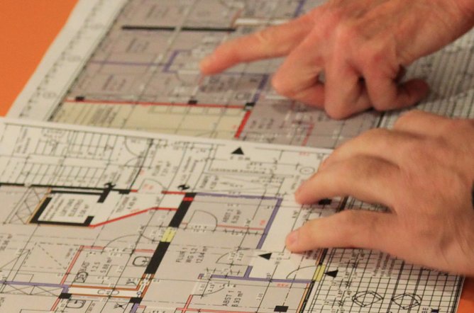 Wohnen am Grimmelhof (Foto: S. Spehr)