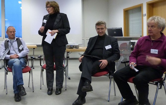 Podiumsdiskussion (Foto: I. Gast)