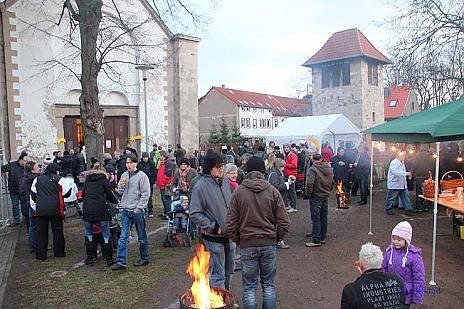 Adventsmarkt in Salza (Foto: Steffen Iffland)