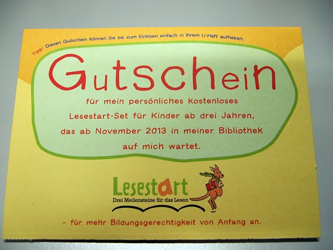 Gutschein (Foto: R. Englert)