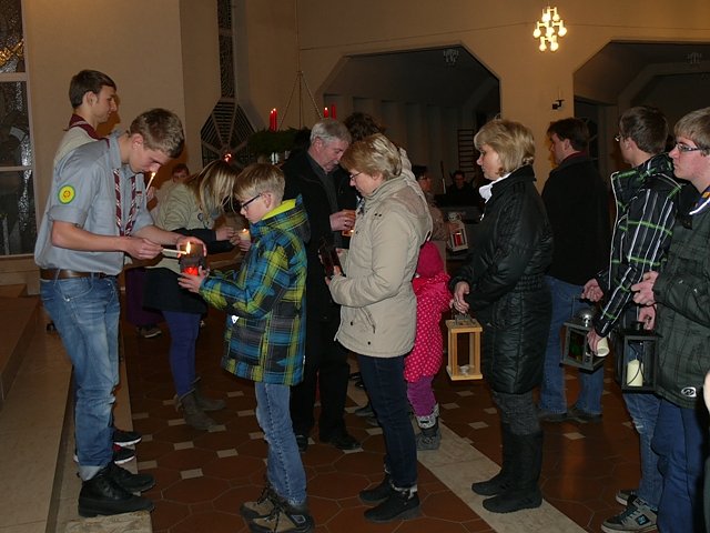 Friedenslicht (Foto: Ilka K&uuml;hn)