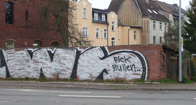 Schmierereien (Foto: nnz) Schmierereien (Foto: nnz)