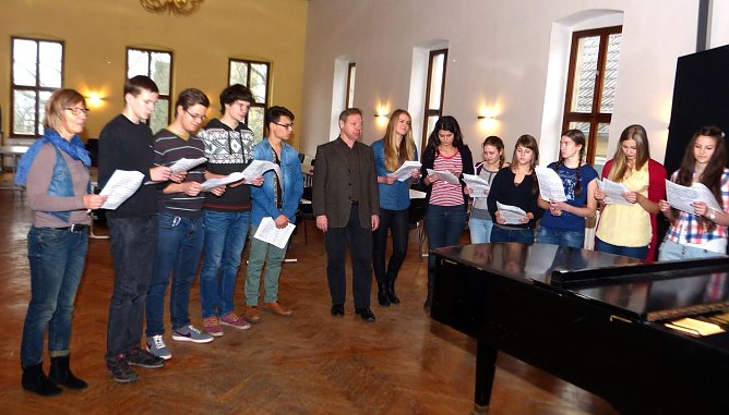 Gemeinsames Singen (Foto: B. Susemihl)