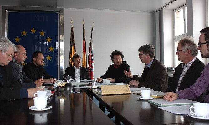 Nachhaltiges Treffen (Foto: I. Bergmann|Stadtverwaltung Nordhausen)