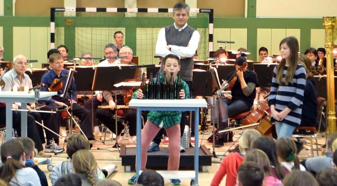 Orchester-Werkstatt einmal anders (Foto: B. Susemihl)