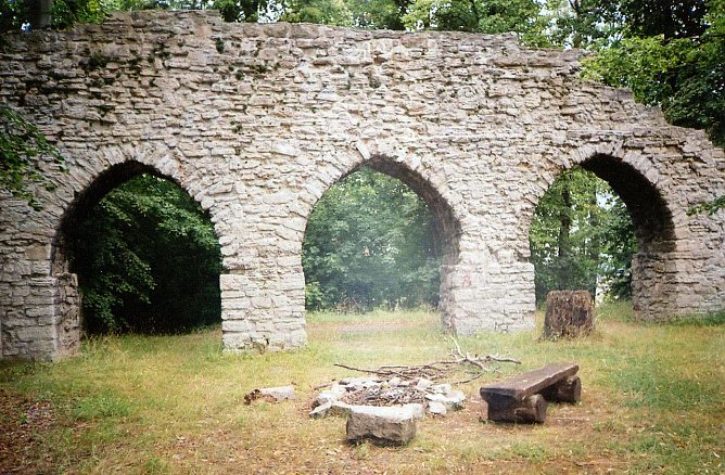 Mittelalterliche Ruine der Arensburg bei Seega (Foto: Archiv Rasemann) Mittelalterliche Ruine der Arensburg bei Seega (Foto: Archiv Rasemann)