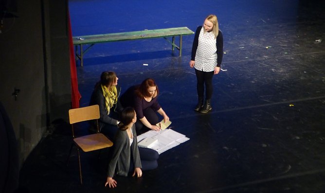 Proben-Ausschnitt (Foto: B. Susemihl)