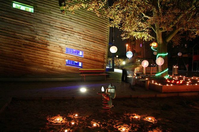 Licht am Tierhaus (Foto: JSW)