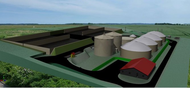 Lageplan der Anlage (Foto: EVN)