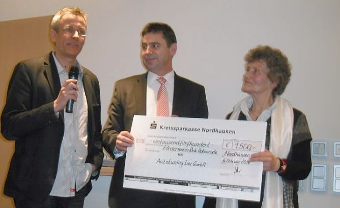 &Uuml;bergabe (Foto: privat)