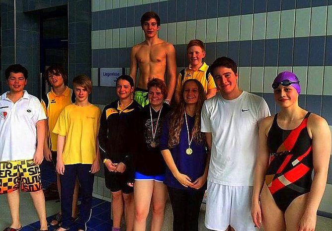 Erfolgreiche Nordhäuser Schwimmer (Foto: privat) Erfolgreiche Nordhäuser Schwimmer (Foto: privat)