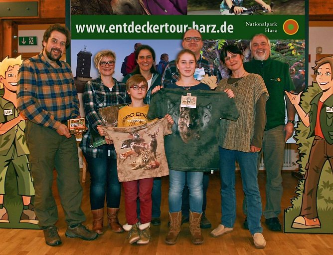 Familie Baumann (Foto: Nationalpark Harz) Familie Baumann (Foto: Nationalpark Harz)