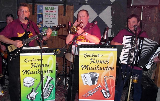 Sorgen für Stimmung - die Görsbacher Kirmes Musikanten (Foto: privat) Sorgen für Stimmung - die Görsbacher Kirmes Musikanten (Foto: privat)