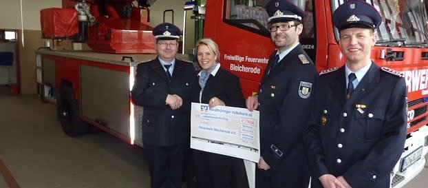 Freude beim Feuerwehrverein (Foto: privat) Freude beim Feuerwehrverein (Foto: privat)