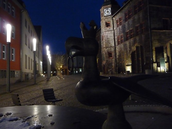 Unterwegs in Nordhausen (Foto: Angermann) Unterwegs in Nordhausen (Foto: Angermann)