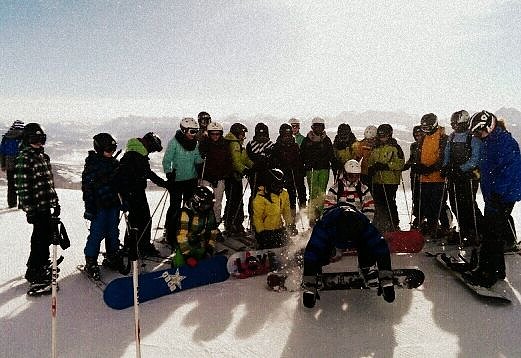 Auf der Piste (Foto: privat)