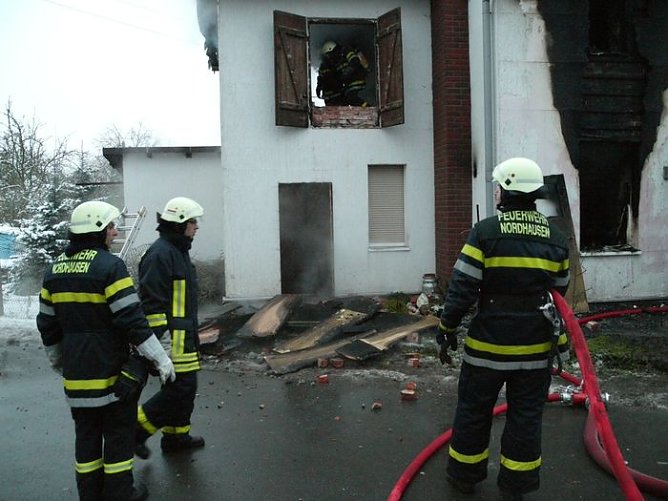 Brand in Krimderode (Foto: nnz) Brand in Krimderode (Foto: nnz)