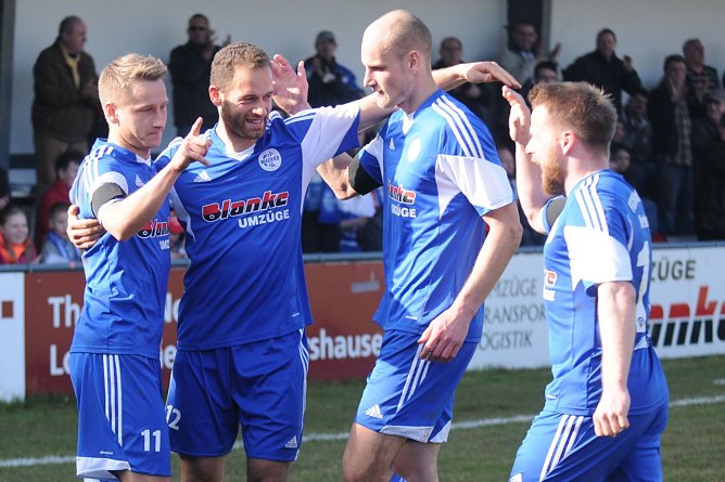 Freude bei den Nordh&auml;usern (Foto: Lars Koch)