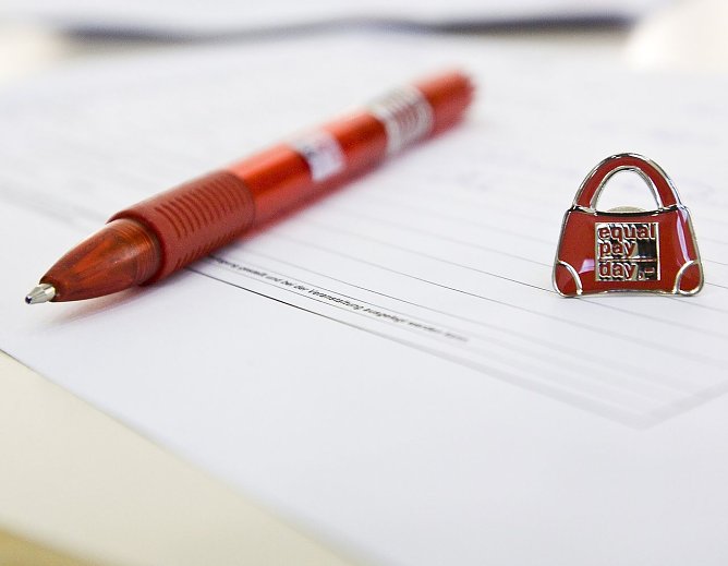 Gleiche Bezahlung gefordert (Foto: Ingar Haar)