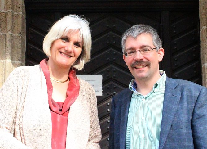 Gabriele Lipski und Andreas Schulze (Foto: nnz) Gabriele Lipski und Andreas Schulze (Foto: nnz)