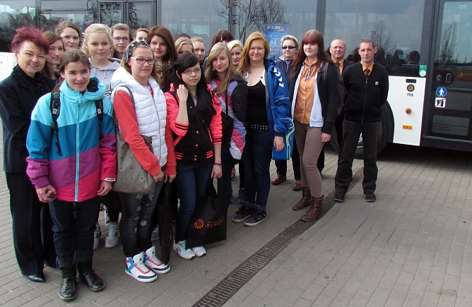 Besuch bei Verkehrsbetrieben (Foto: M. Bachmann) Besuch bei Verkehrsbetrieben (Foto: M. Bachmann)