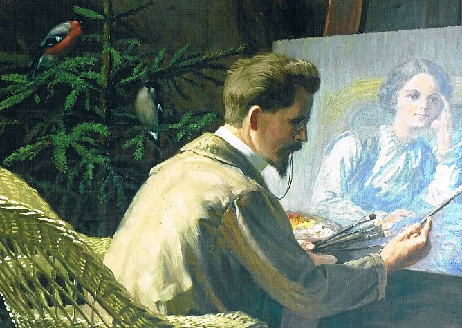 Selbstbildnis (Foto: Archiv Kneffel) Selbstbildnis (Foto: Archiv Kneffel)