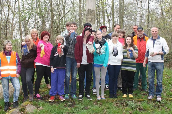 Das Aufr&auml;umen hat begonnen (Foto: P. Grabe|Stadtverwaltung Nordhausen)