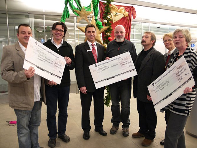 Geld für drei Vereine (Foto: nnz) Geld für drei Vereine (Foto: nnz)