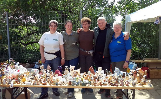 Ehrenamtliche Helfer (Foto: C. Knust)