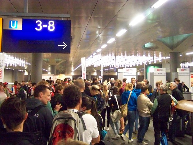 Angekommen (Foto: Sandra Arm) Angekommen (Foto: Sandra Arm)