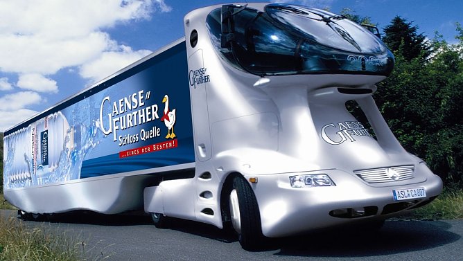 Colani Truck (Foto: Pressestelle Stadt Nordhausen) Colani Truck (Foto: Pressestelle Stadt Nordhausen)