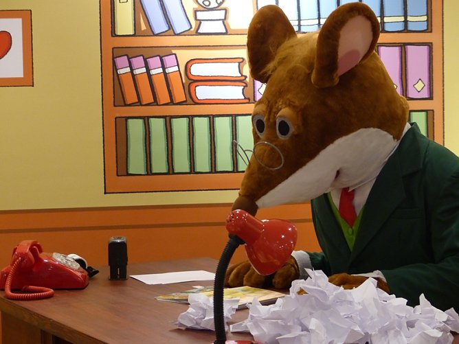 Eine Maus kommt nach Bleicherode (Foto: © Rowohlt Verlag) Eine Maus kommt nach Bleicherode (Foto: © Rowohlt Verlag)