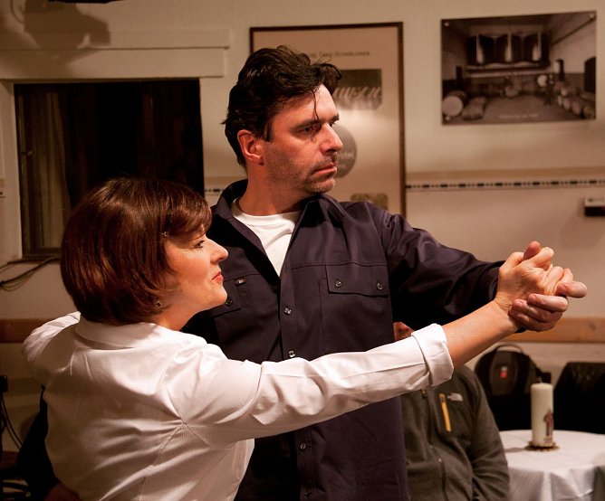 Uta Haase und Thomas Kohl in Trinke! Was klar ist! (Foto: Daniela Wagner)