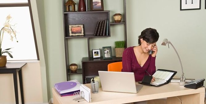 Arbeiten Zuhause (Foto: Comstock Images/Stockbyte/Thinkstock)