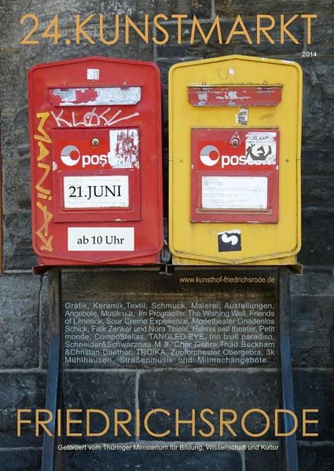 Open Air zu Himmelfahrt (Foto: Kunsthof Friedrichsrode) Open Air zu Himmelfahrt (Foto: Kunsthof Friedrichsrode)