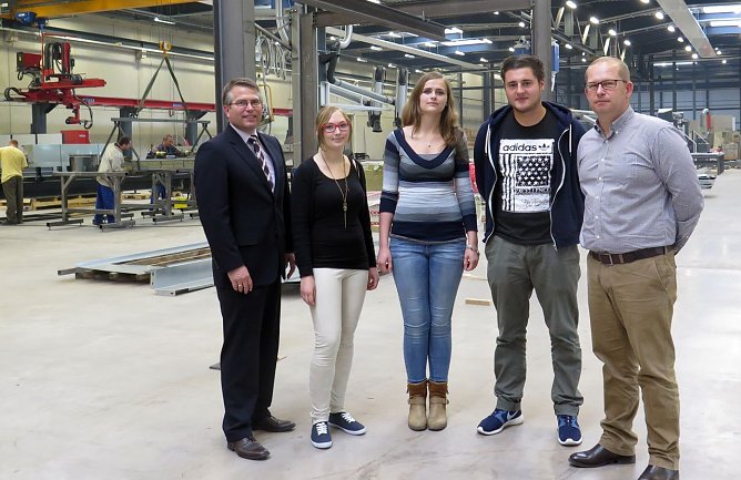 In der großen Fertigungshalle (Foto: nnz) In der großen Fertigungshalle (Foto: nnz)