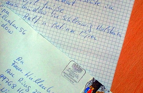 Antwort bekommen (Foto: privat)