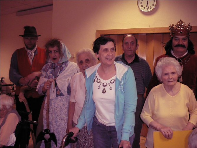 Roland und CO. im DRK Pflegeheim (Foto: Diana Kuhnhold)